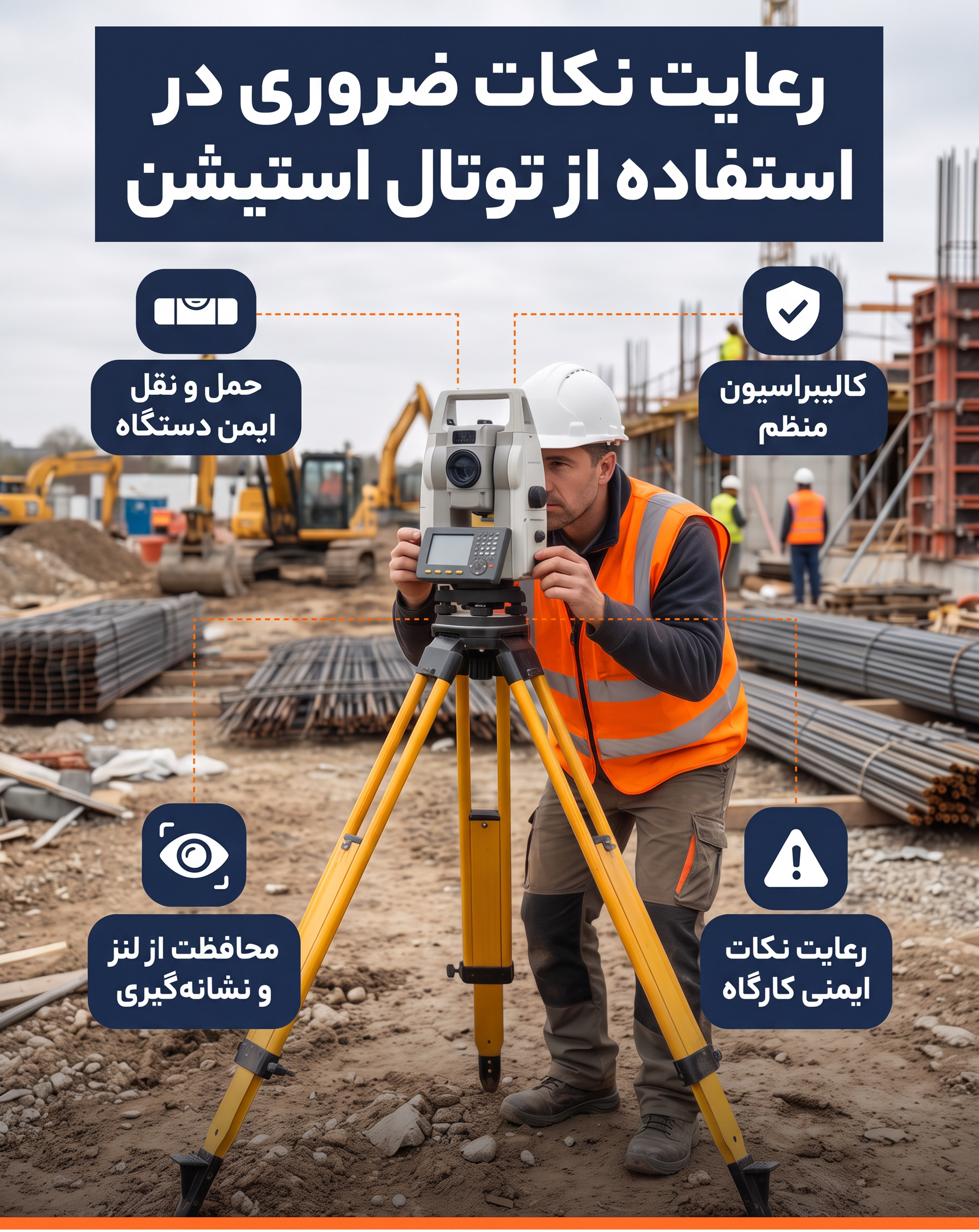 نکات ضروری قابل توجه مهندسین نقشه برداری