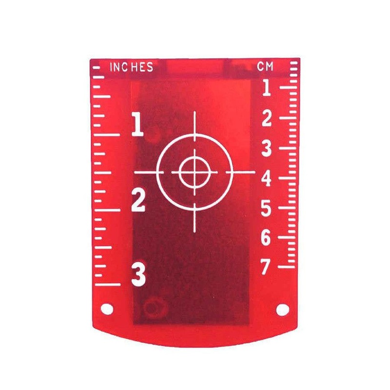 صفحه تارگت لیزر قرمز رنگ Target Plate